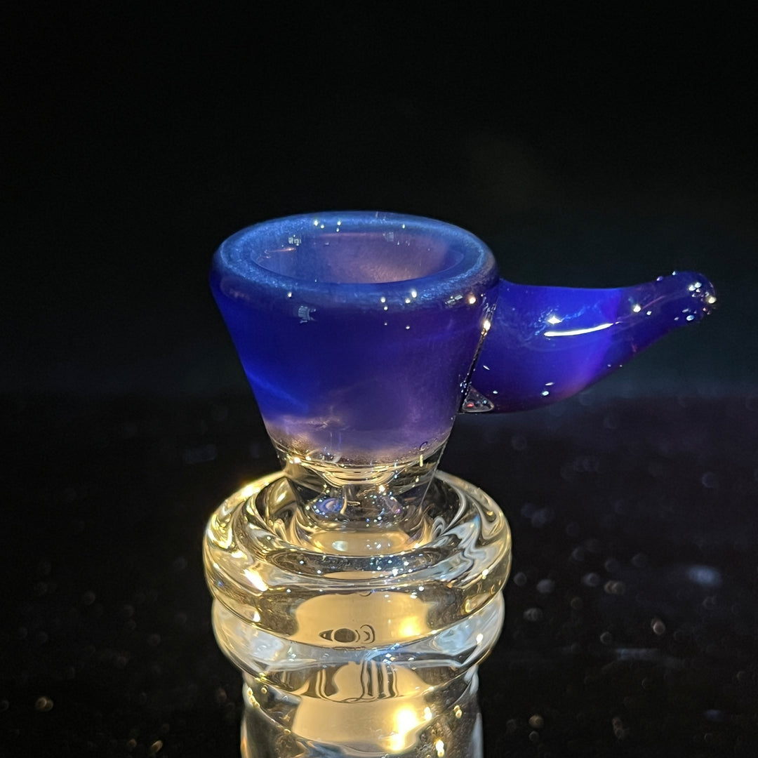 14mm Purple Satin Martini Pullslide Accessory Tako Glass   