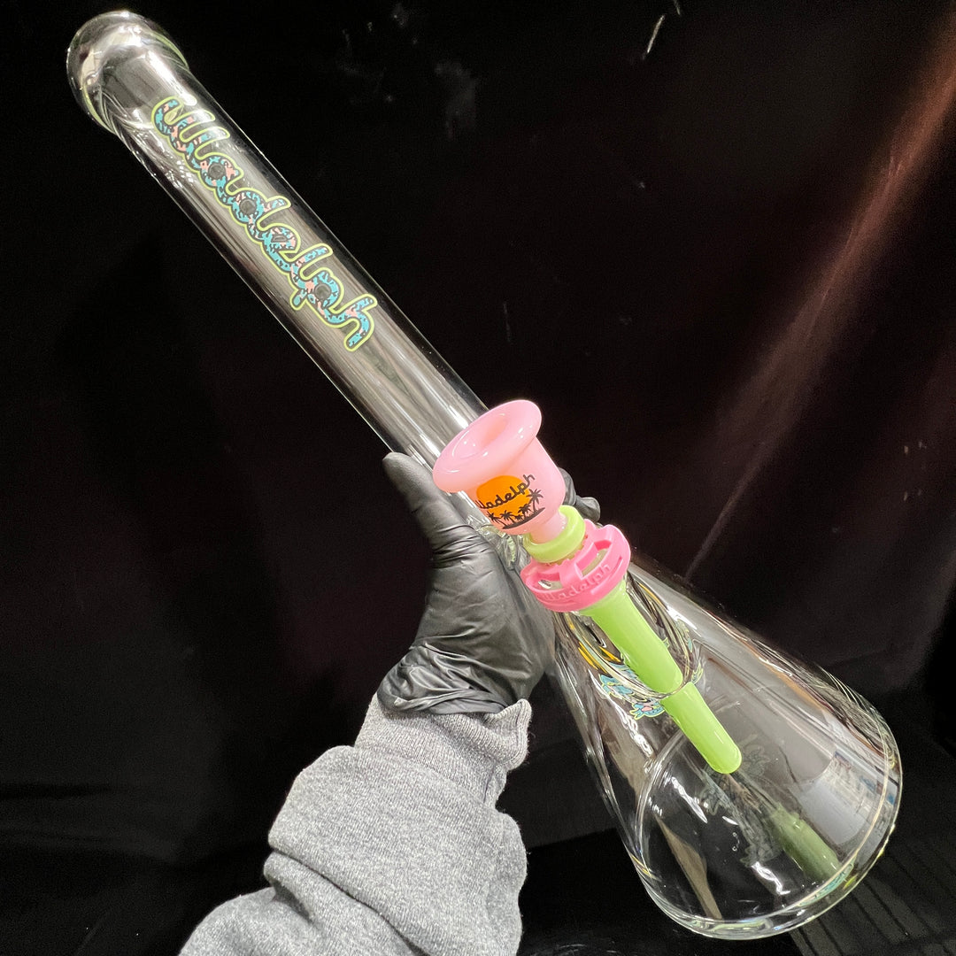 Illadelph South Beach Beaker Glass Pipe Illadelph Glass   