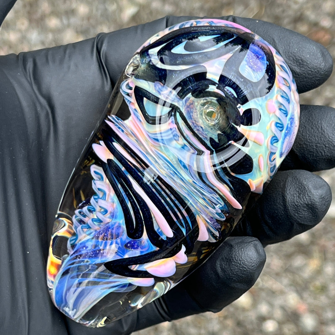 Inside Out Egg Spoon Glass Pipe Avant Garde   