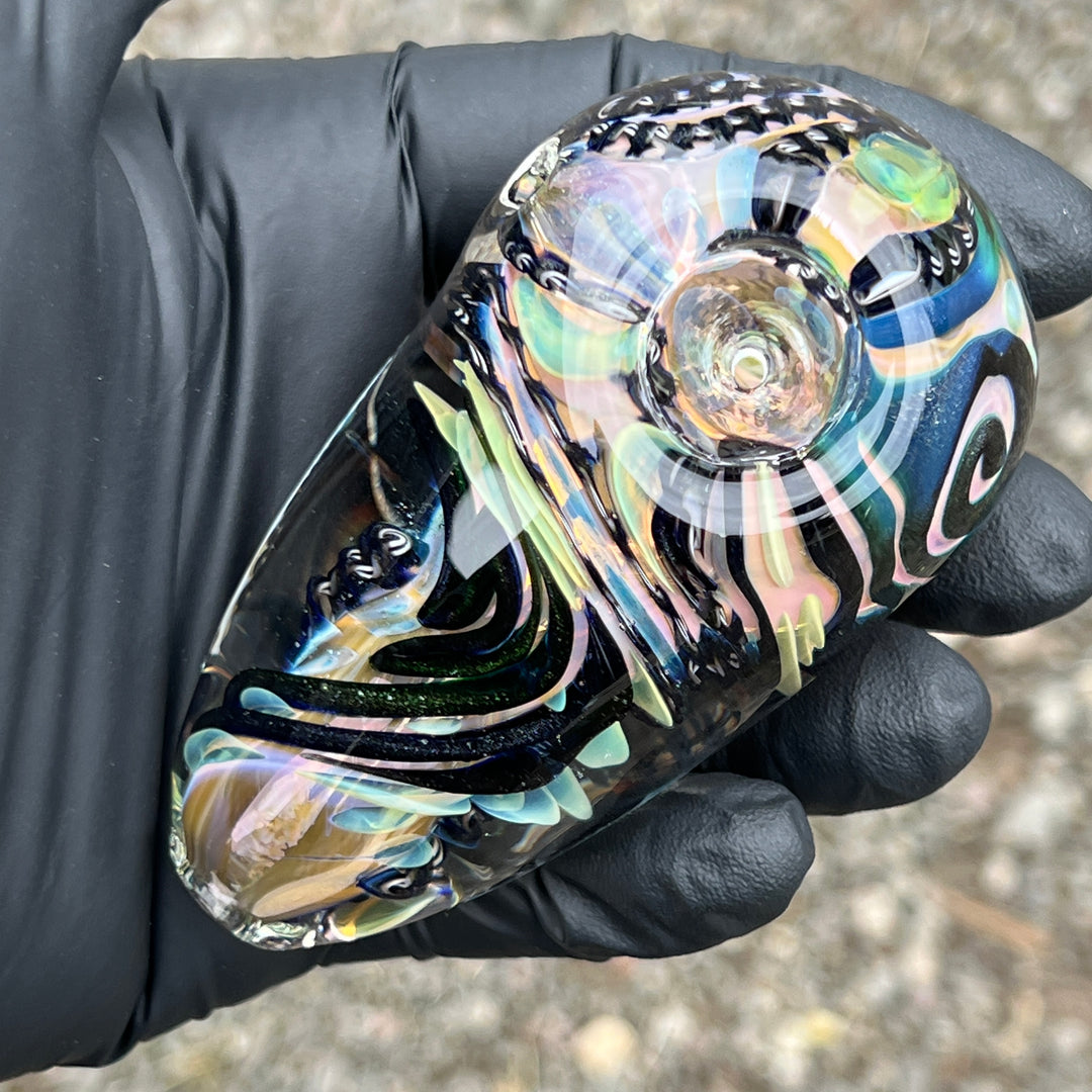 Inside Out Egg Spoon Glass Pipe Avant Garde   