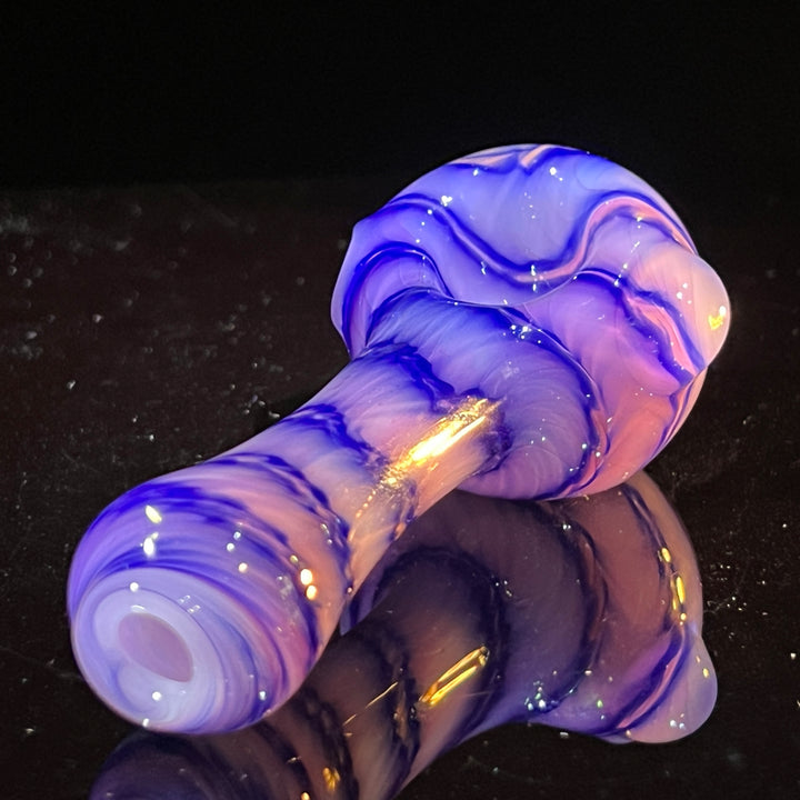 Purple Staircase Spoon Glass Pipe Jedi Glassworks   