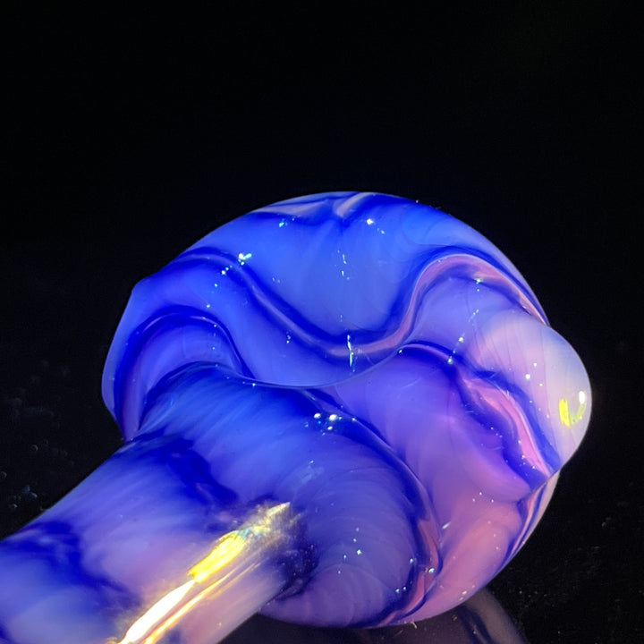 Purple Staircase Spoon Glass Pipe Jedi Glassworks   