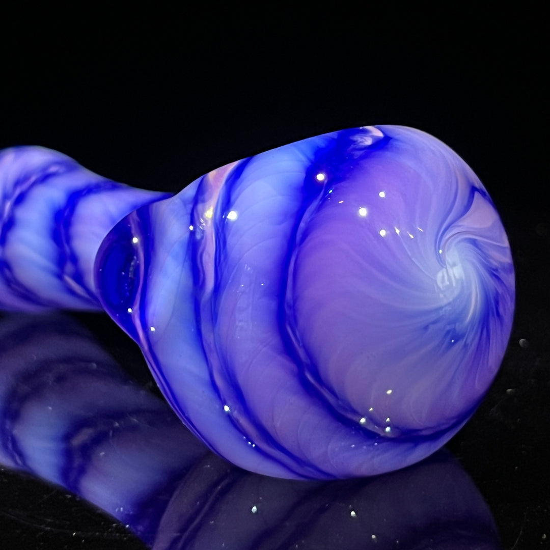 Purple Staircase Spoon Glass Pipe Jedi Glassworks   