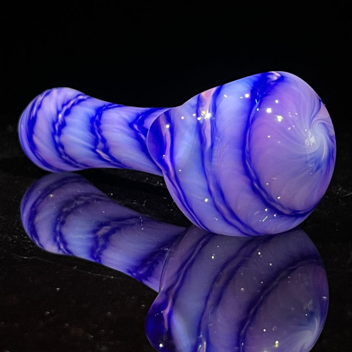 Purple Staircase Spoon Glass Pipe Jedi Glassworks   