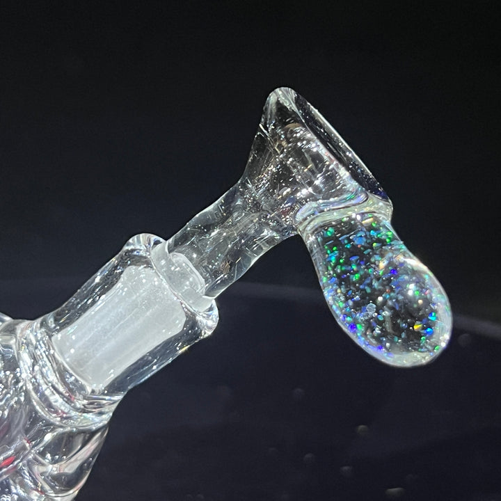 10mm Martini Pull Slide with Crushed Opal Handle Accessory Tako Glass   