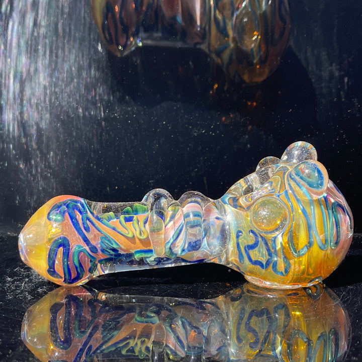 Chunky Marble Pipe Glass Pipe TG   