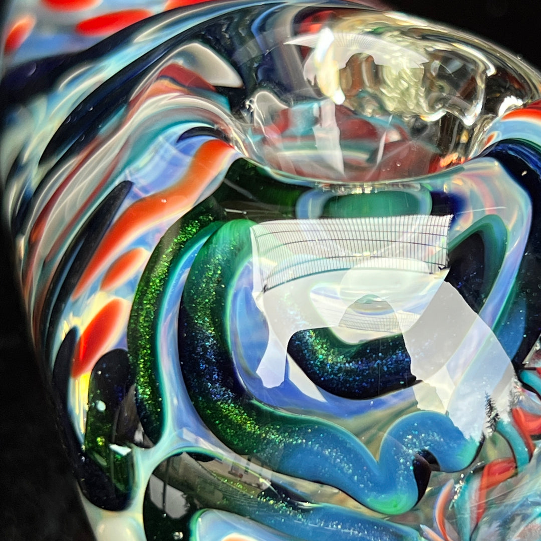 Inside Out Egg Spoon Glass Pipe Avant Garde   