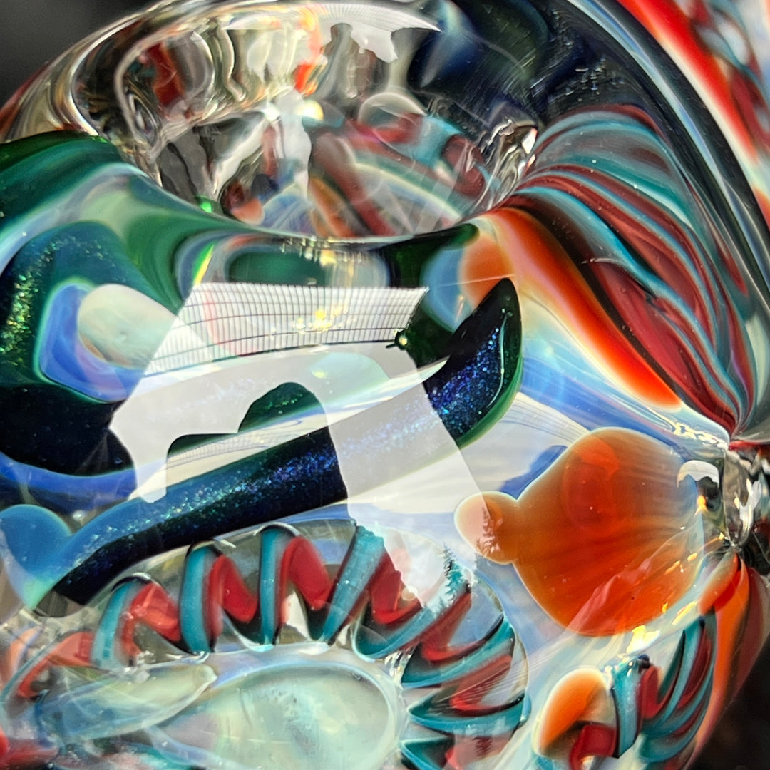 Inside Out Egg Spoon Glass Pipe Avant Garde   