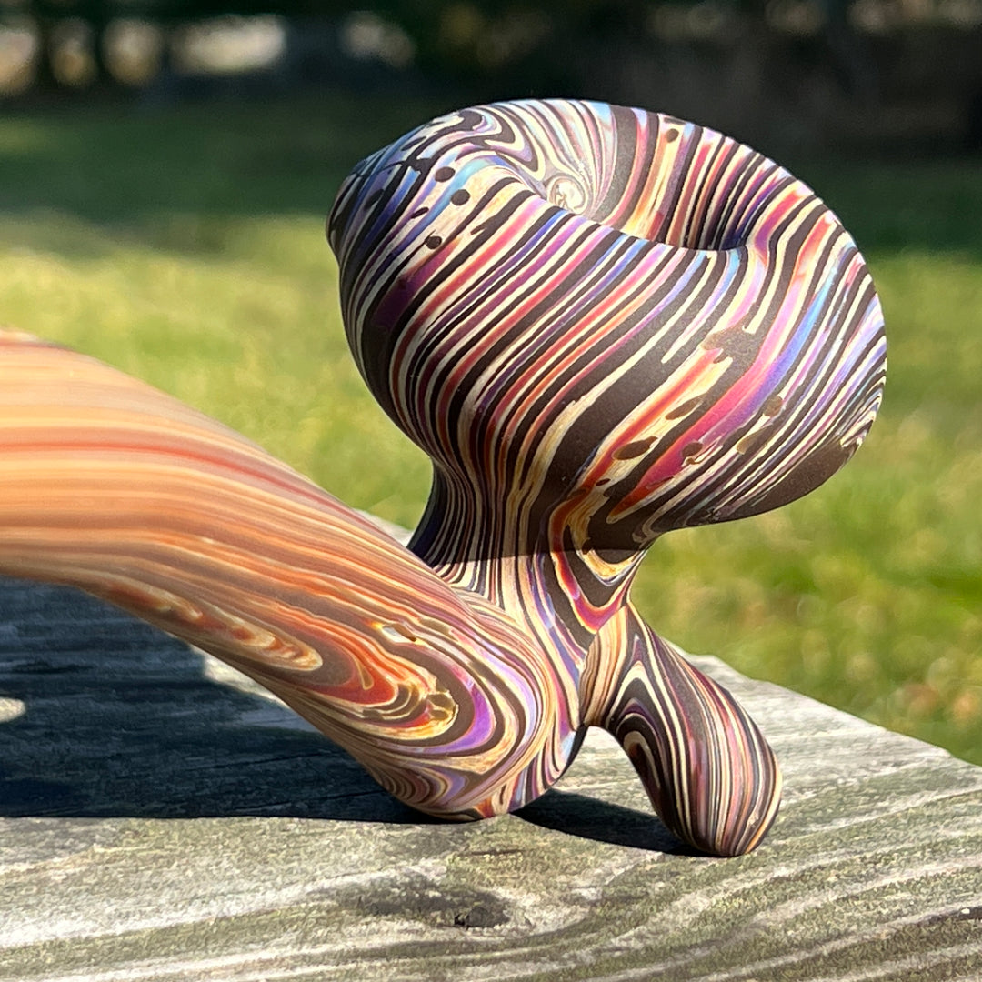 24" Woody Wood Giant Glass Pipe Wazoo Glass