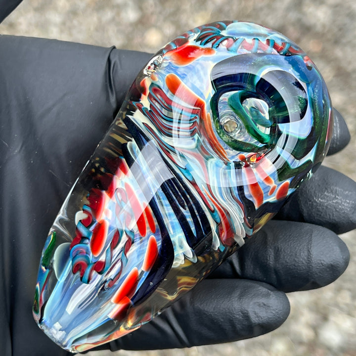 Inside Out Egg Spoon Glass Pipe Avant Garde   