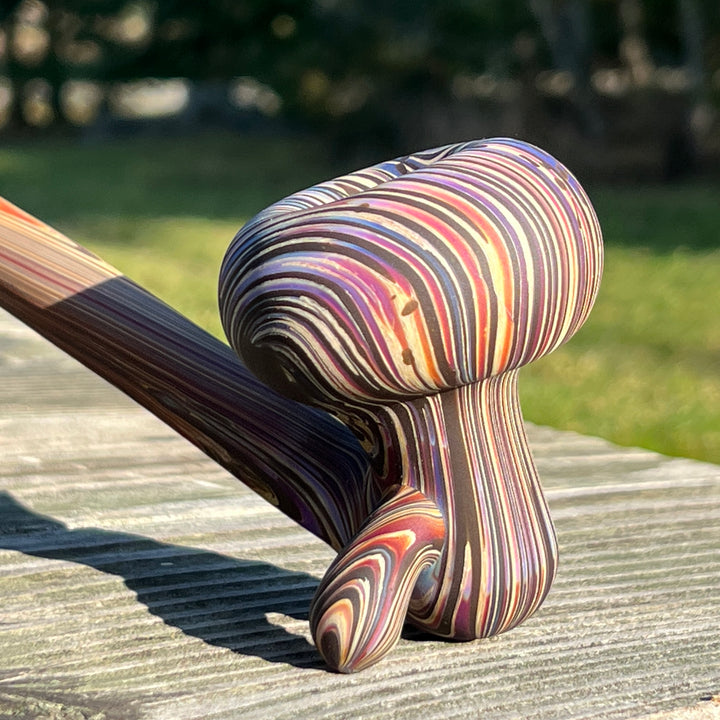 24" Woody Wood Giant Glass Pipe Wazoo Glass