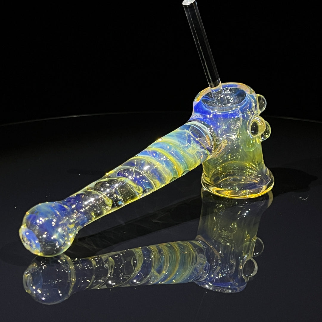 Gold Fumed Hash Hammer Glass Pipe Crondo Glassics