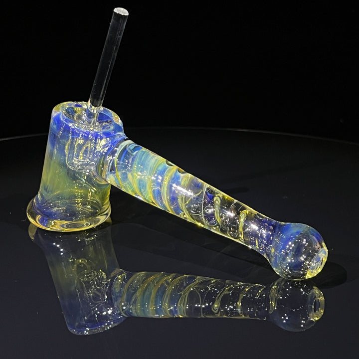 Gold Fumed Hash Hammer Glass Pipe Crondo Glassics