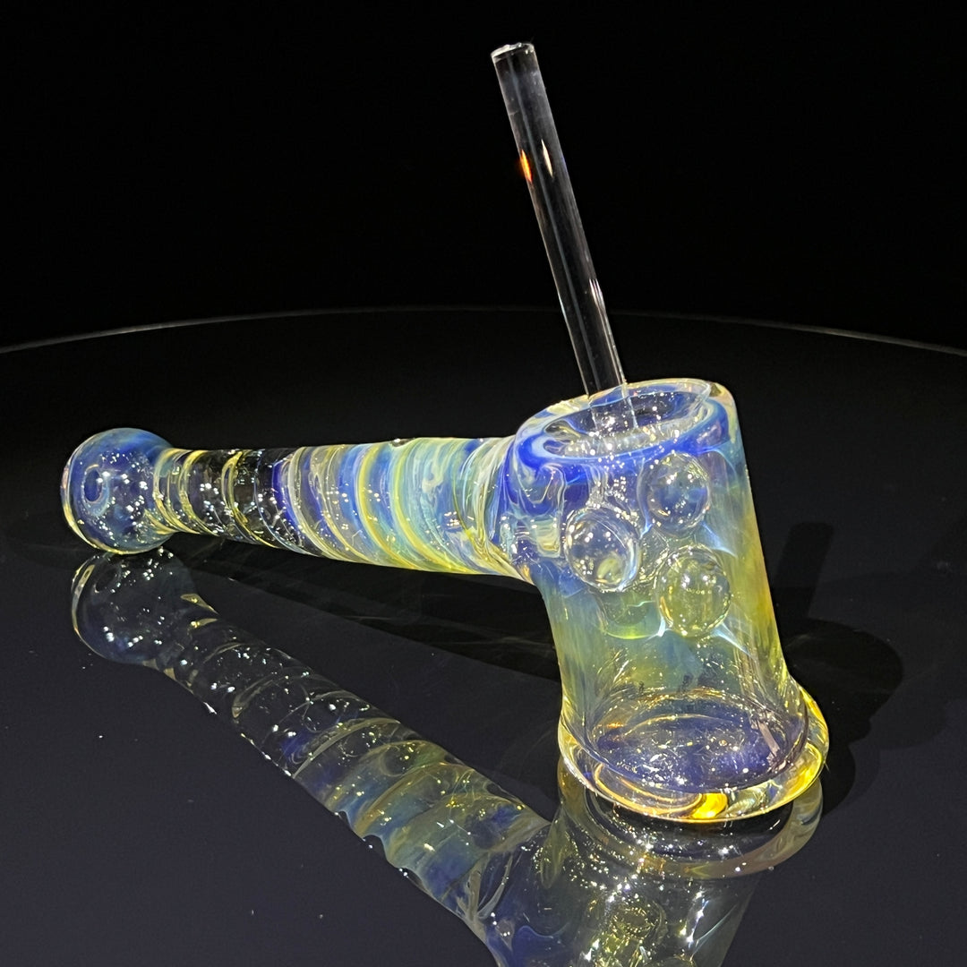 Gold Fumed Hash Hammer Glass Pipe Crondo Glassics