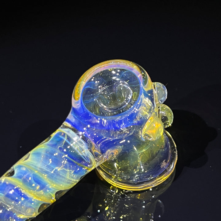 Gold Fumed Hash Hammer Glass Pipe Crondo Glassics