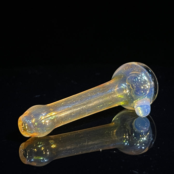 Frit Pocket Chillum Glass Pipe T-Bag Glass   