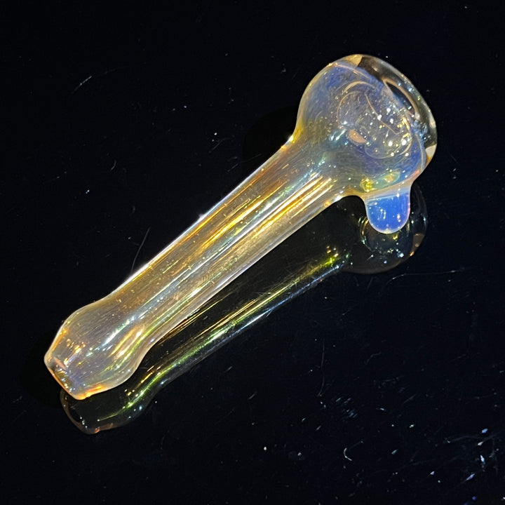 Frit Pocket Chillum Glass Pipe T-Bag Glass   