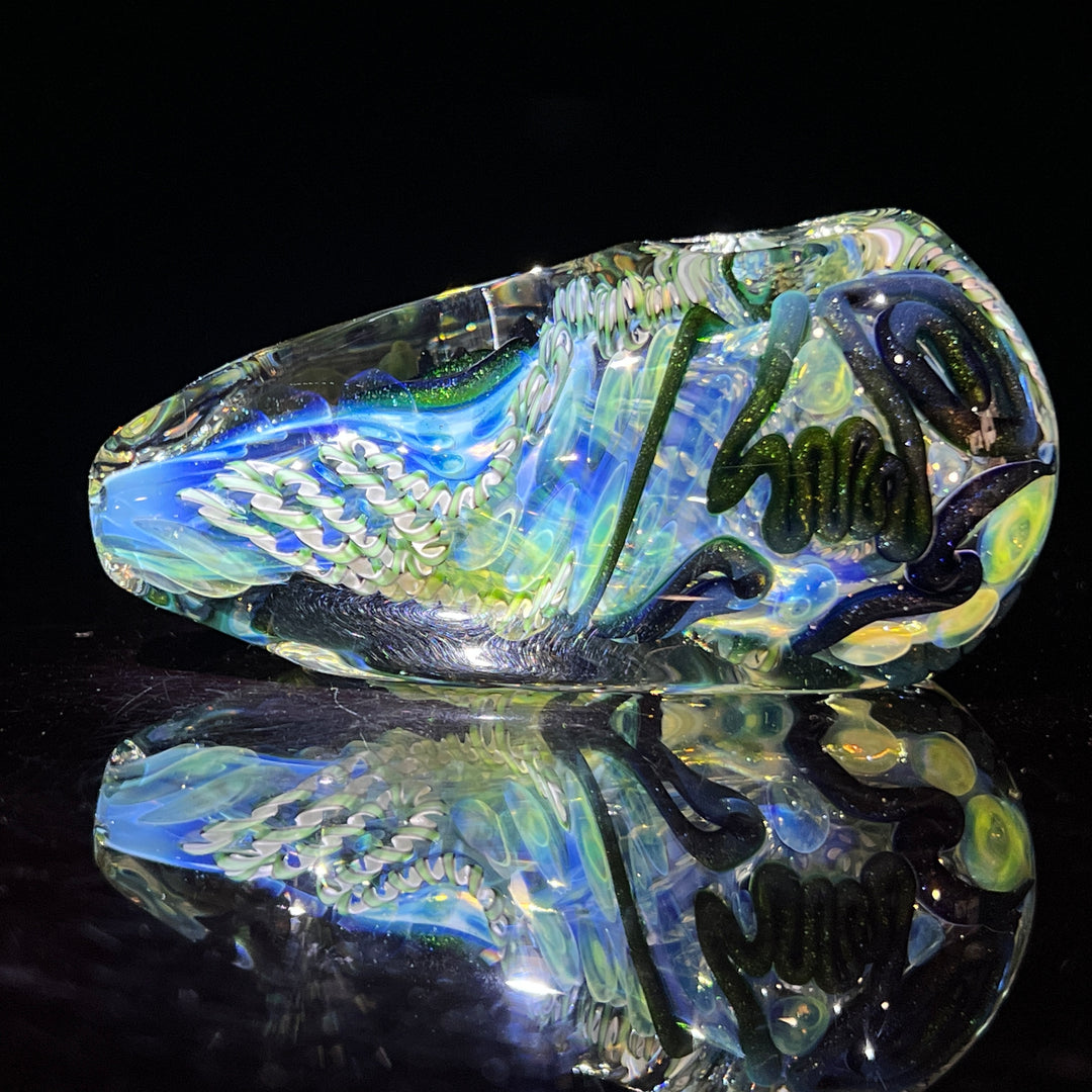 Inside Out Egg Spoon Glass Pipe Avant Garde   