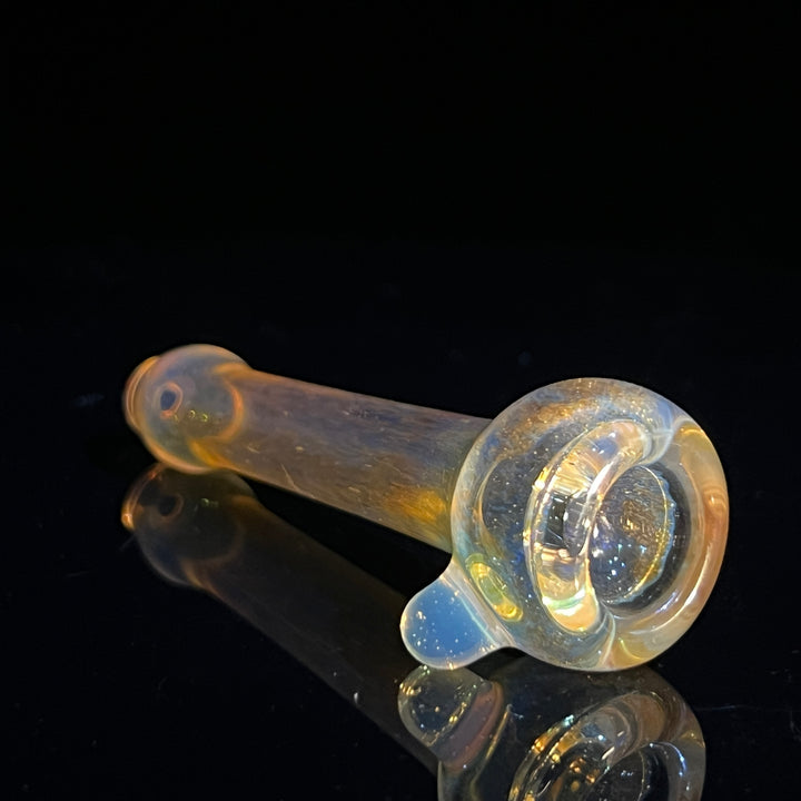 Frit Pocket Chillum Glass Pipe T-Bag Glass   