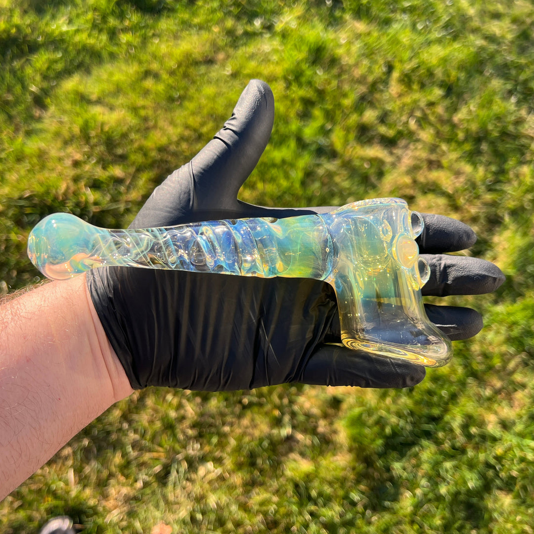 Gold Fumed Hash Hammer Glass Pipe Crondo Glassics