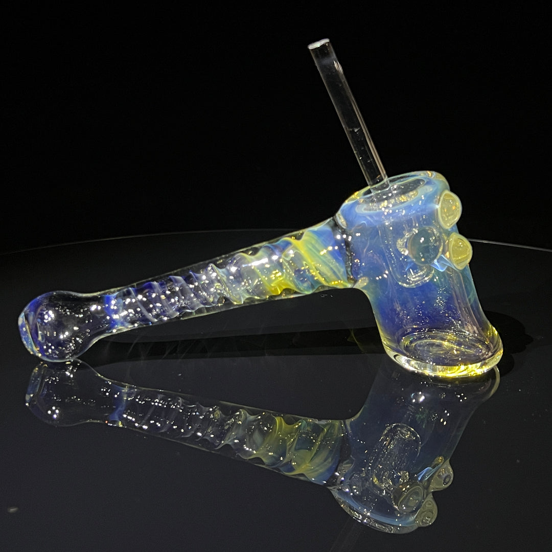 Gold Fumed Hash Hammer Glass Pipe Crondo Glassics