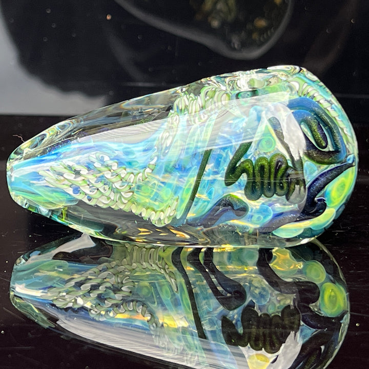 Inside Out Egg Spoon Glass Pipe Avant Garde   