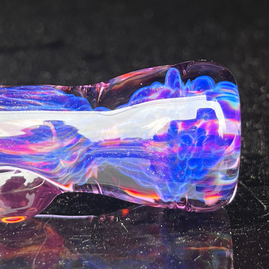 Purple Plasma Chillum Glass Pipe Tako Glass   