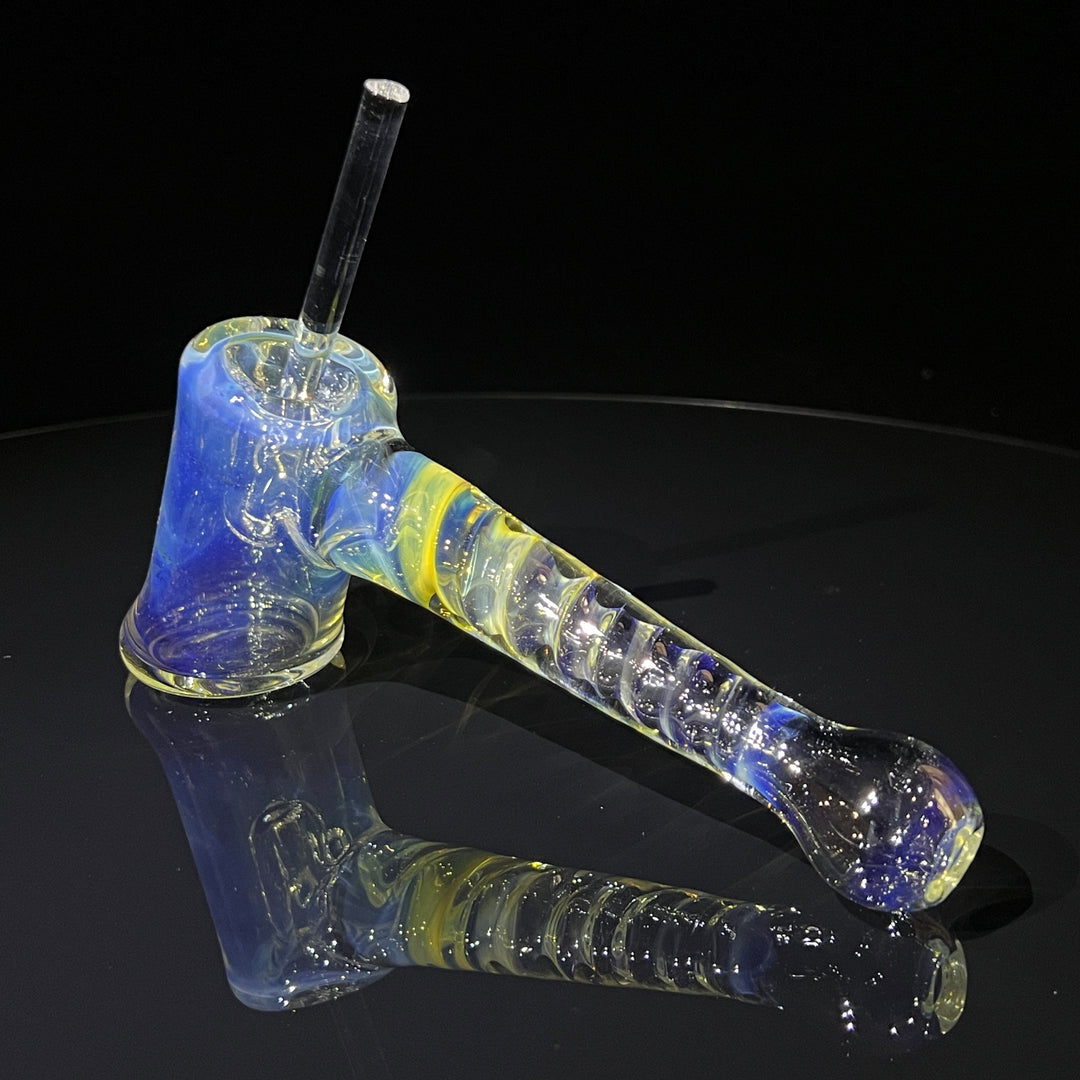 Gold Fumed Hash Hammer Glass Pipe Crondo Glassics