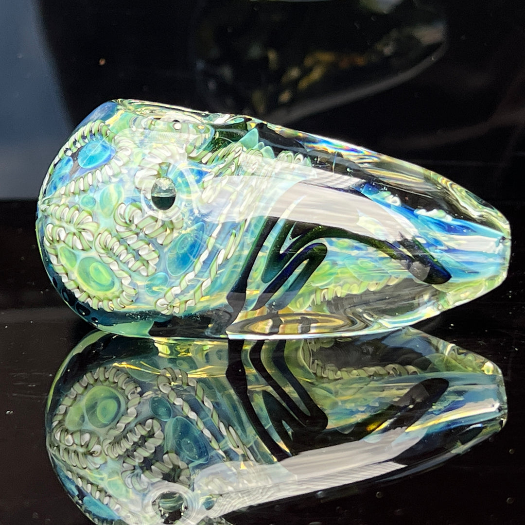 Inside Out Egg Spoon Glass Pipe Avant Garde   