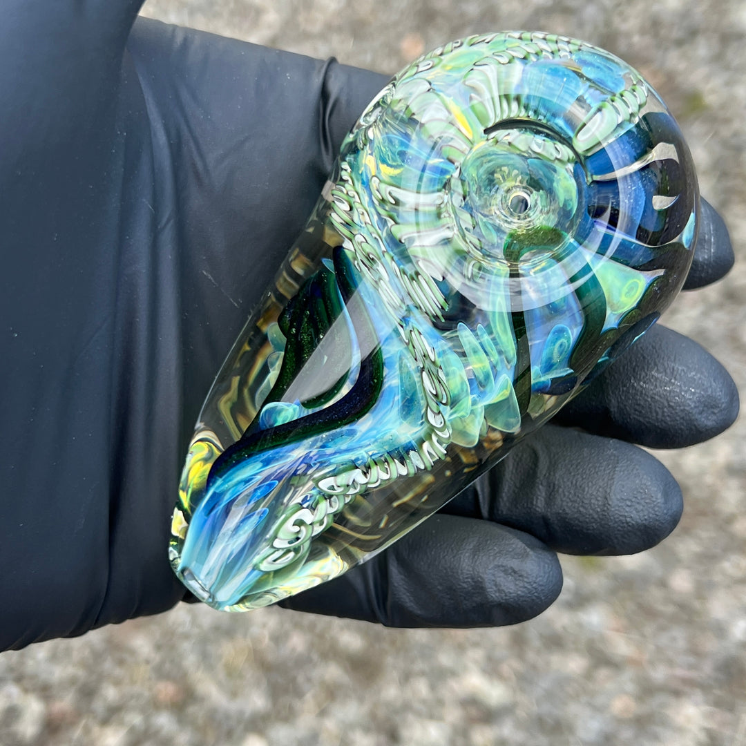 Inside Out Egg Spoon Glass Pipe Avant Garde   