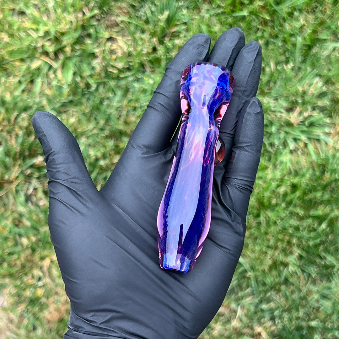 Purple Plasma Chillum Glass Pipe Tako Glass   