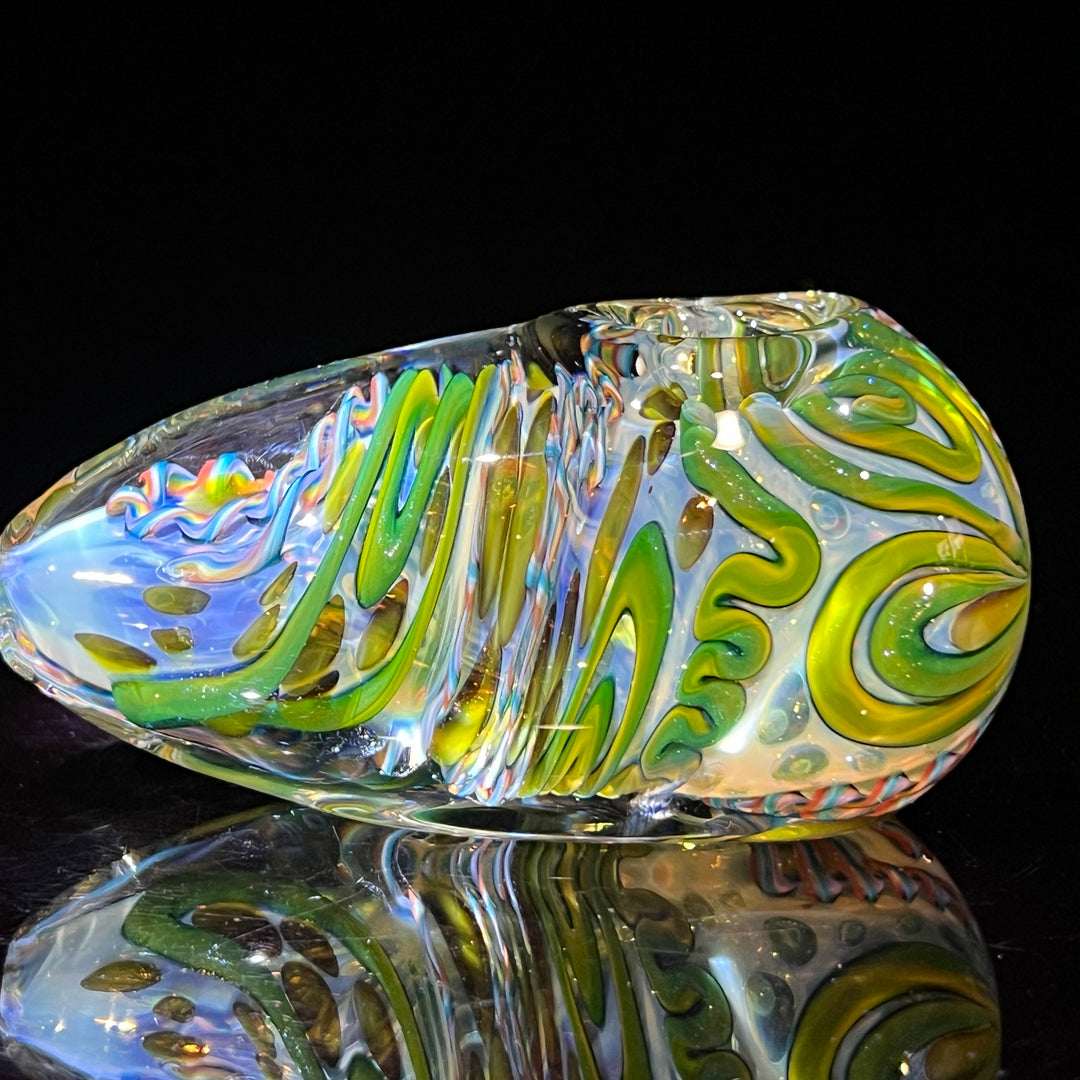 Inside Out Egg Spoon Glass Pipe Avant Garde   