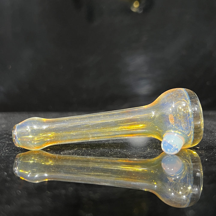 Frit Pocket Chillum Glass Pipe T-Bag Glass   