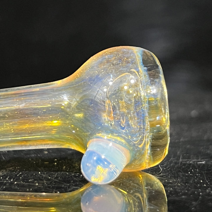 Frit Pocket Chillum Glass Pipe T-Bag Glass   