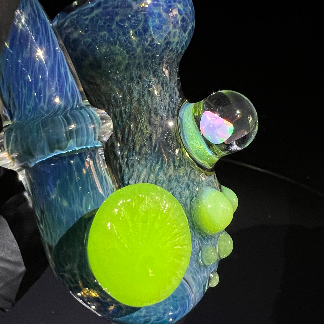 Blue Opal Sherlock Glass Pipe Beezy Glass