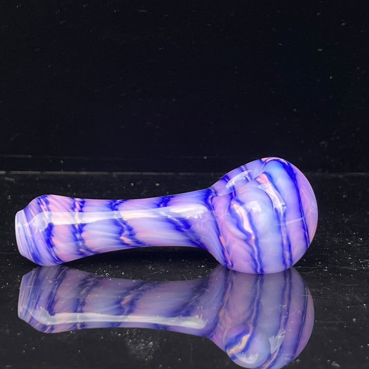 Purple Staircase Spoon Glass Pipe Jedi Glassworks   