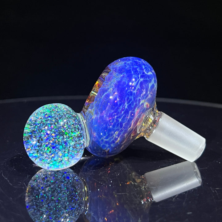 14mm Purple Nebula Crushed Opal PullSlide Accessory Tako Glass   