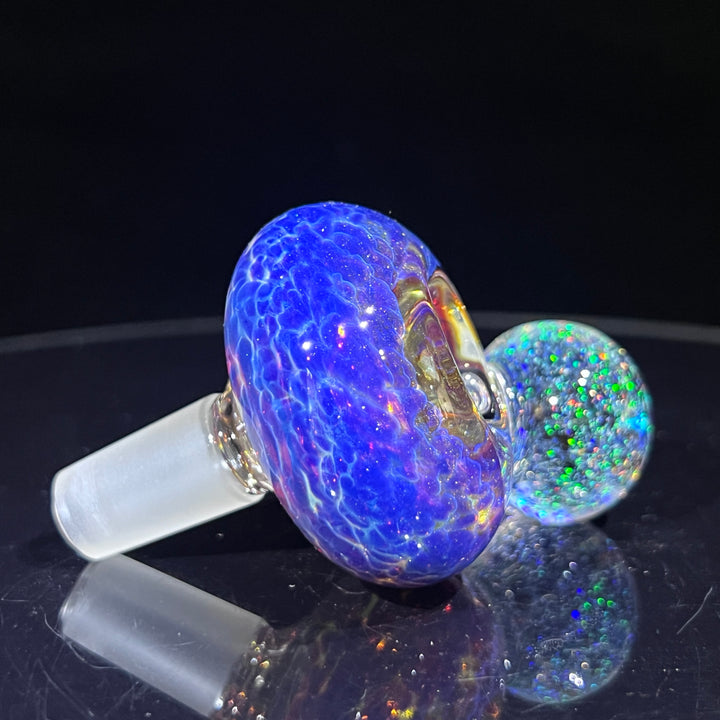 14mm Purple Nebula Crushed Opal PullSlide Accessory Tako Glass   