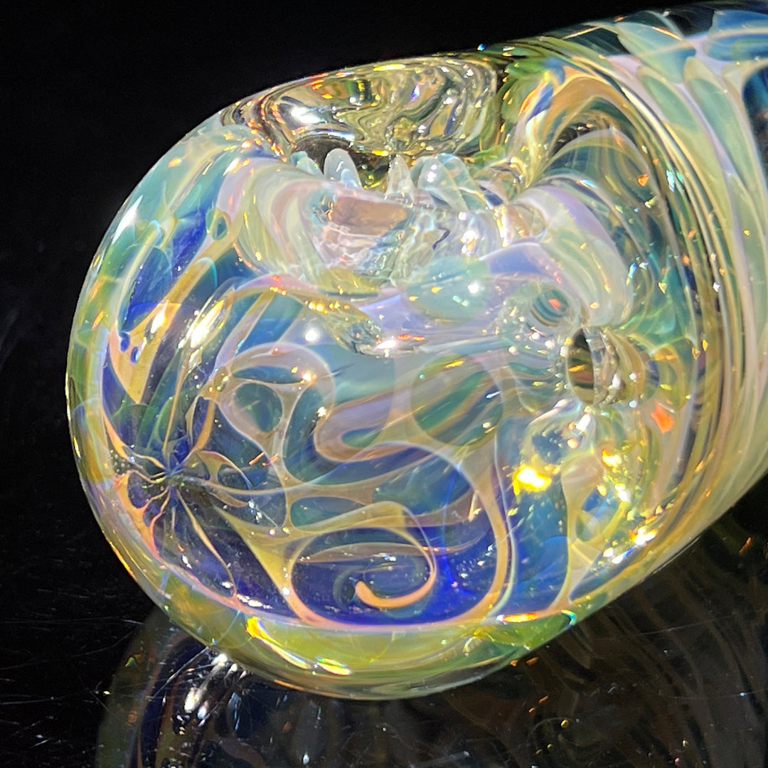 Gold Fume Egg Spoon Glass Pipe Avant Garde   