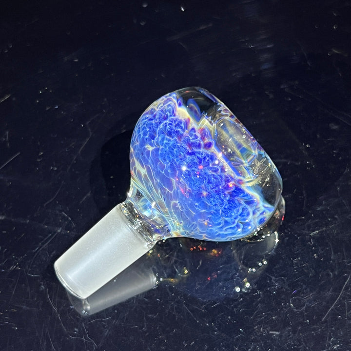 14mm Purple Nebula Pull Slide Accessory Tako Glass   