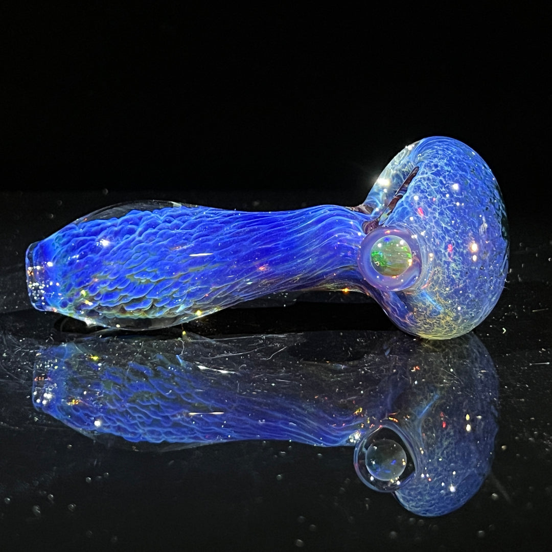 Purple Nebula Black Opal Pipe Glass Pipe Tako Glass   