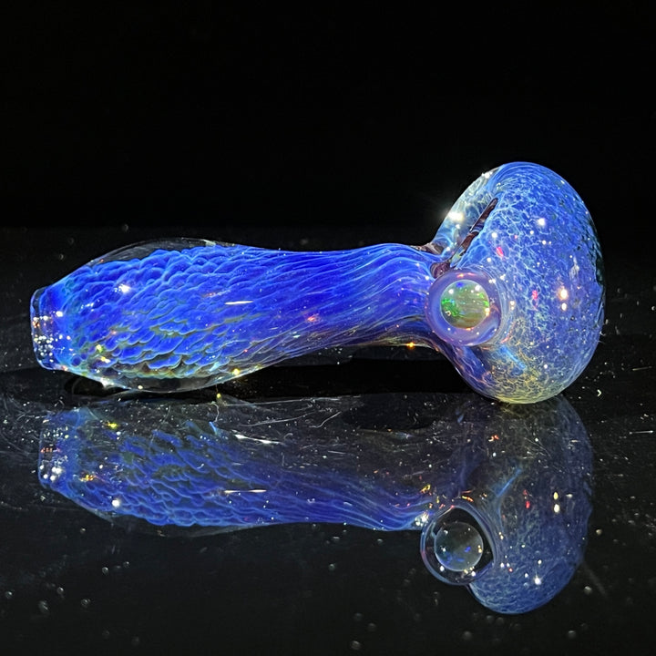 Purple Nebula Black Opal Pipe Glass Pipe Tako Glass   