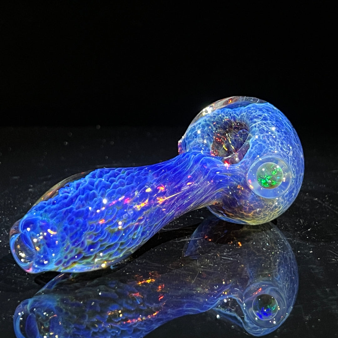 Purple Nebula Black Opal Pipe Glass Pipe Tako Glass   