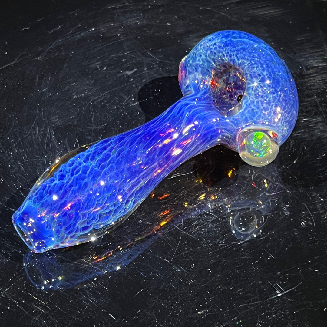 Purple Nebula Black Opal Pipe Glass Pipe Tako Glass   