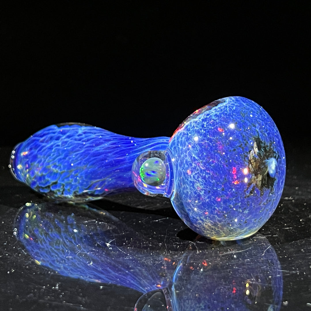 Purple Nebula Black Opal Pipe Glass Pipe Tako Glass   