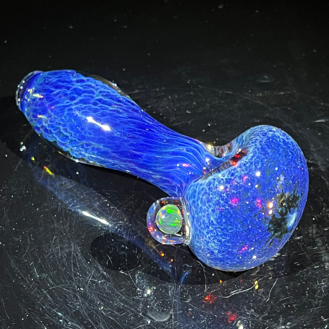 Purple Nebula Black Opal Pipe Glass Pipe Tako Glass   