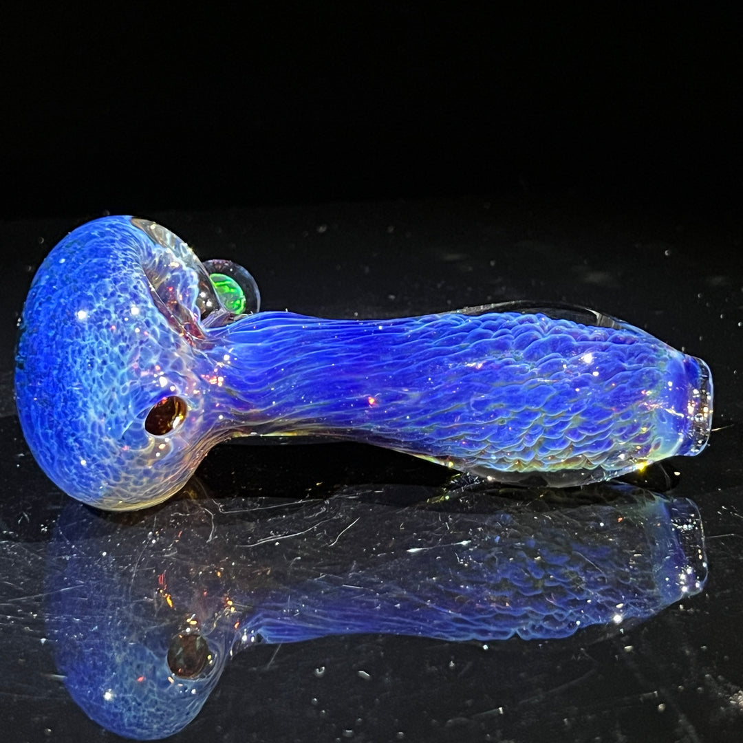 Purple Nebula Black Opal Pipe Glass Pipe Tako Glass   