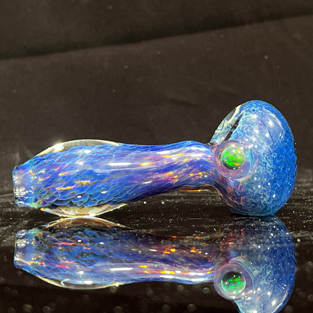 Purple Nebula Black Opal Pipe Glass Pipe Tako Glass   