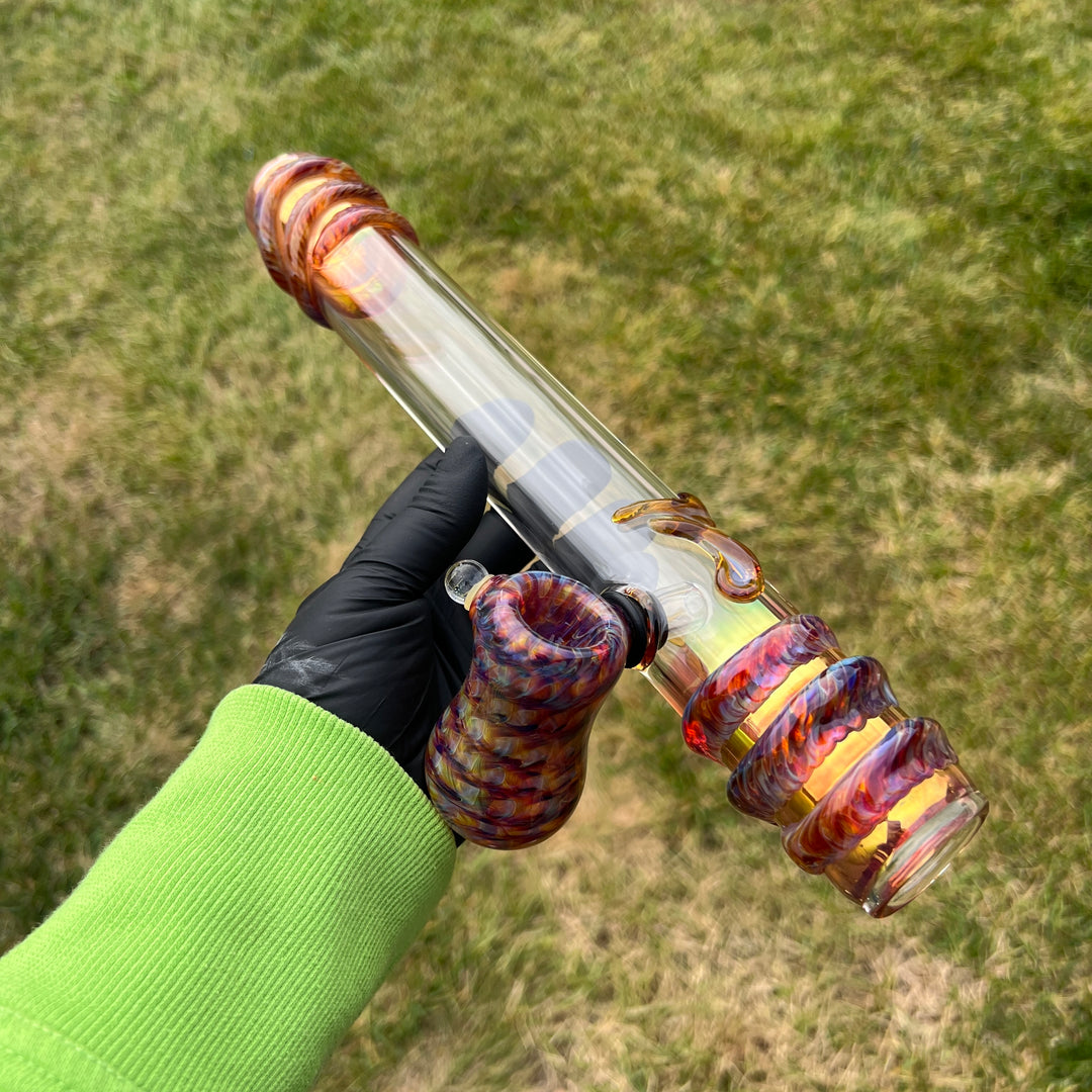 Jedi Bubbling Steamroller Glass Pipe Jedi Glassworks   