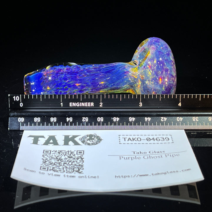 Purple Ghost Pipe Glass Pipe Tako Glass   